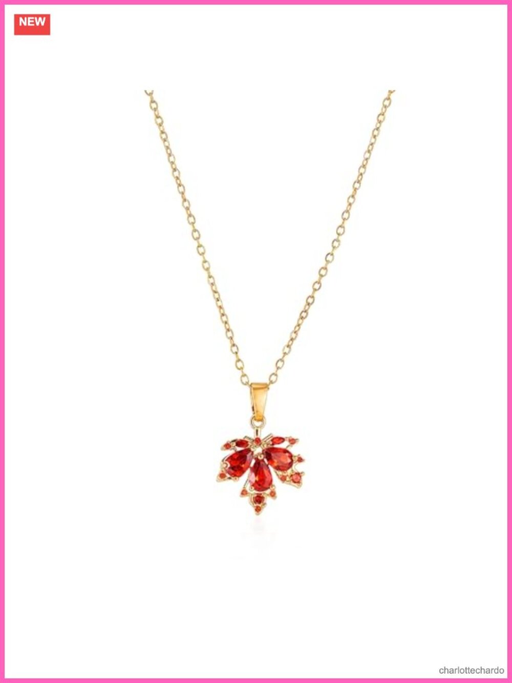 Maple Leaf Stud Earrings Rhinestone Cubic Zirconia Dangle Jewelry